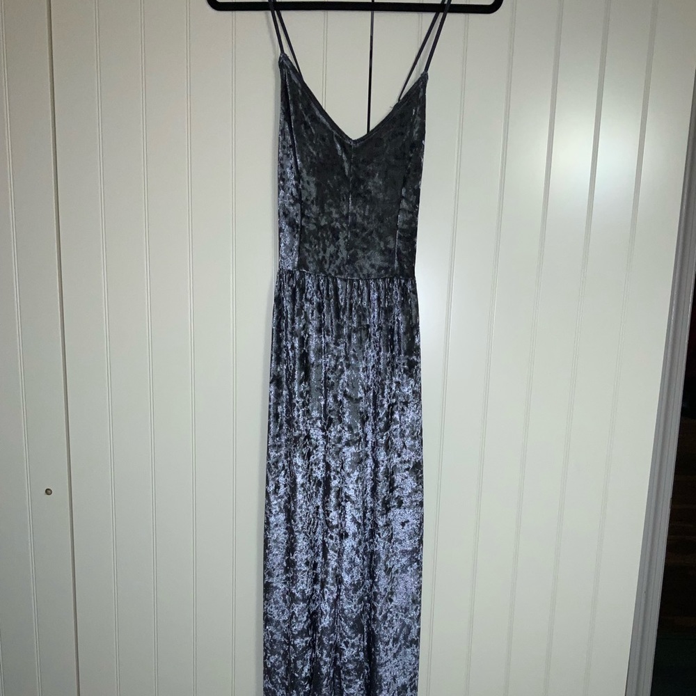 Crushed Velvet Jumpsuit